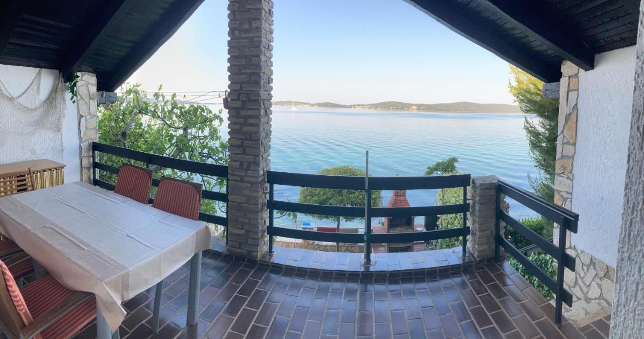 House First Row By The Sea Villa Bibinje Exteriör bild